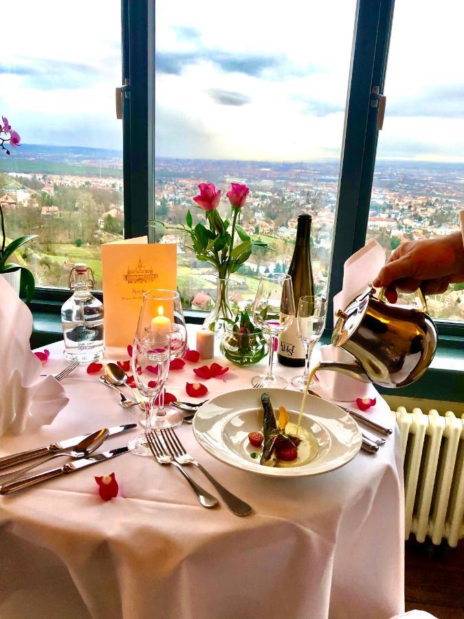 Spitzhaus Hotel Radebeul Buitenkant foto