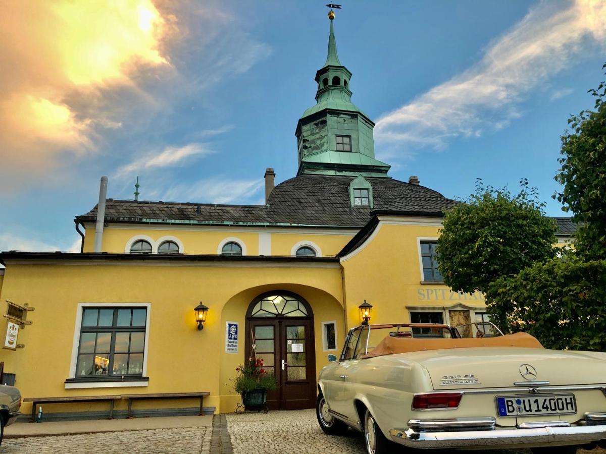 Spitzhaus Hotel Radebeul Buitenkant foto